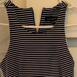 Banana Republic striped dress.